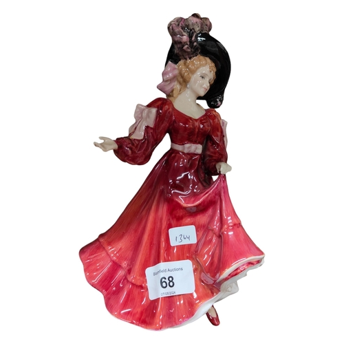 68 - ROYAL DOULTON FIGURINE - PATRICIA SIGNED