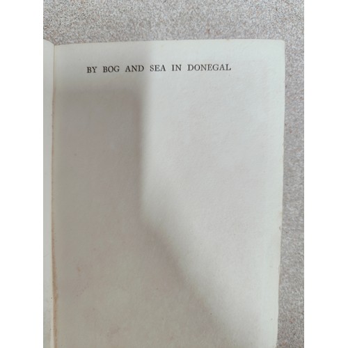 93 - OLD IRISH BOOK: BY BOG AND SEA IN DONEGAL