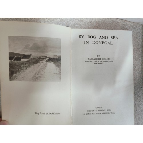 93 - OLD IRISH BOOK: BY BOG AND SEA IN DONEGAL