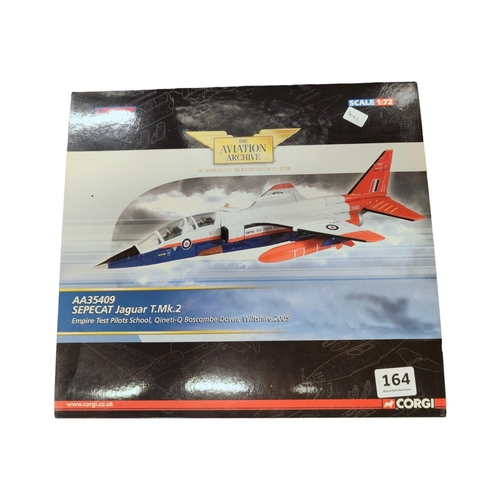 164 - CORGI SEPECAT JAGUAR TEST PILOT SCHOOL MK2