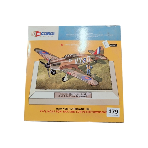 179 - CORGI LIMITED EDITION HAWKER HURRICANE MK1