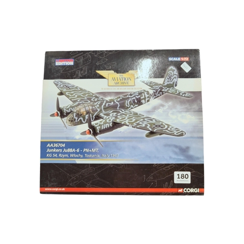 180 - CORGI LIMITED EDITION JUNKERS JU88A-6