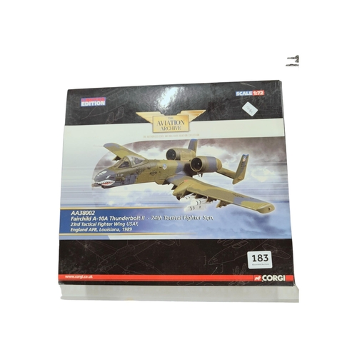 183 - CORGI LIMITED EDITION FAIRCHILD THUNDERBOLT