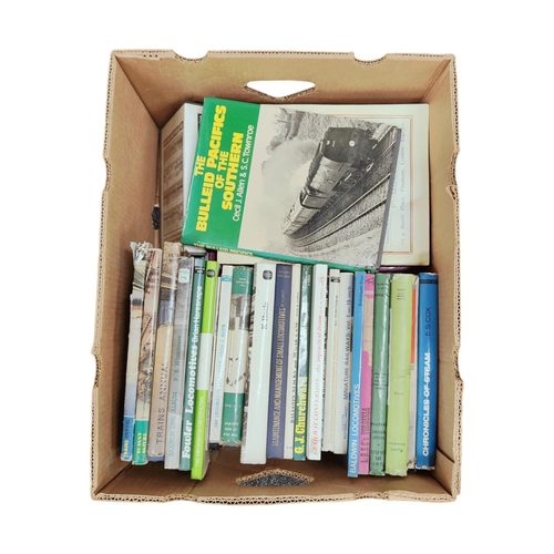 23 - BOX OF RAILWAY BOOKS