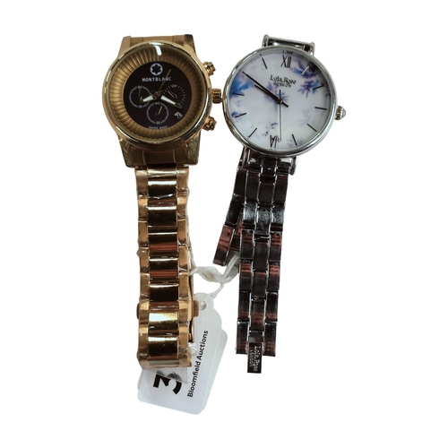 317 - 2 X DESIGNER LADIES WATCHES