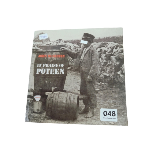 48 - IRISH BOOK: IN PRAISE OF POTEEN