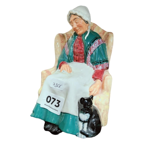 73 - ROYAL DOULTON FIGURE - FORTY WINKS