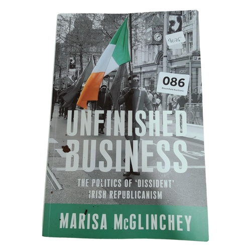 86 - UNFINISHED BUSINESS BY MARISA McGLINCHEY