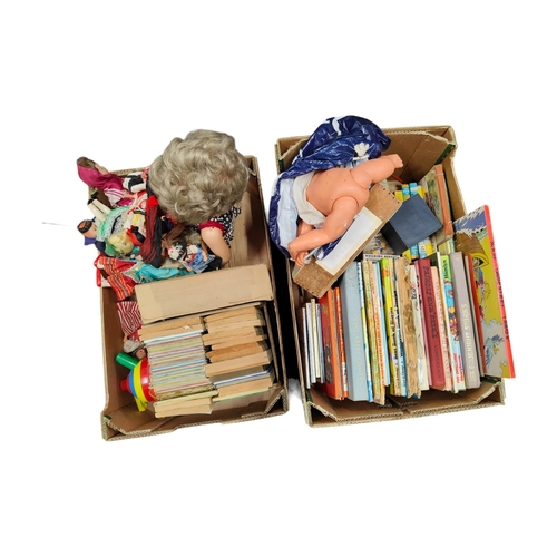 116 - 2 BOXES OF CHILDREN'S BOOKS AND TOYS