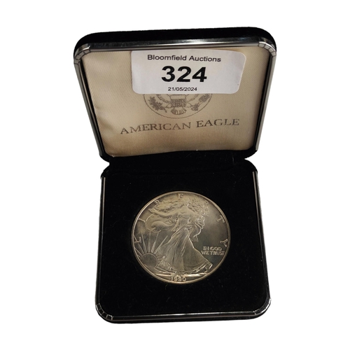 324 - AMERICAN SILVER EAGLE