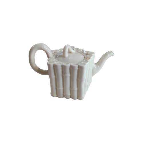 358 - 2ND PERIOD BELLEEK TEA POT