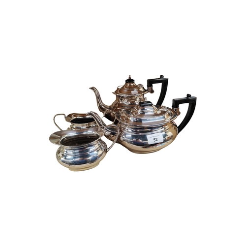 52 - 4 PIECE EPNS TEA SERVICE