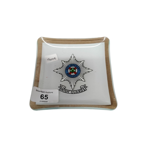 65 - IRIRSH GUARDS PIN DISH