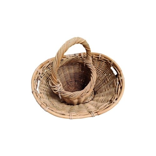 111 - 2 X WICKER BASKETS