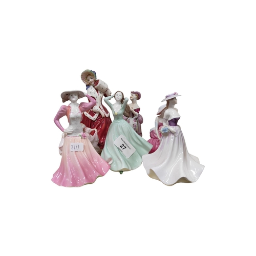 27 - QUANTITY OF FIGURES TO INCLUDE DOULTON