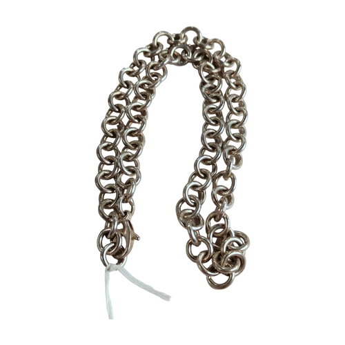 343 - HEAVY SILVER CHAIN