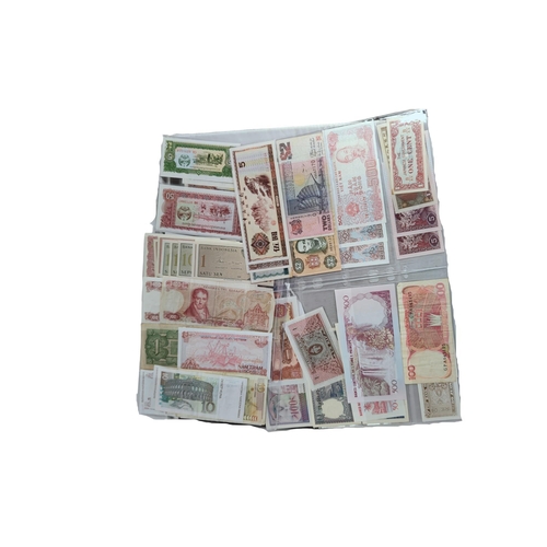 432 - 4 SHEETS OF FOREIGN BANK NOTES