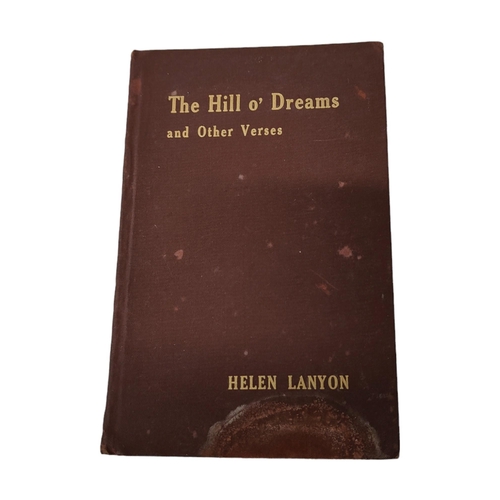 76 - OLD LOCAL POEM BOOK 1909 THE HILL OF DREAMS