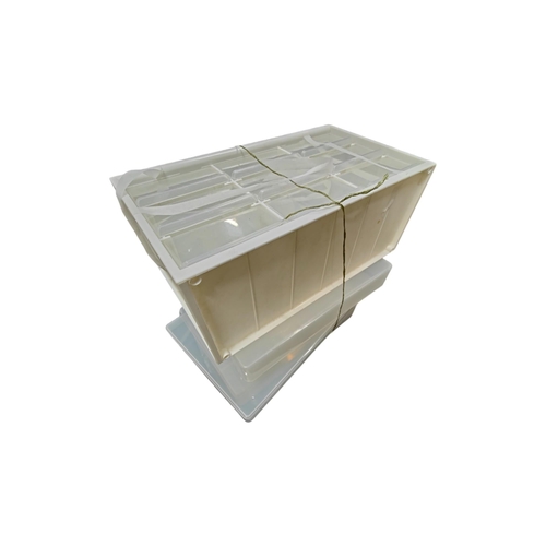 100 - QUANTITY OF CRAFT STORAGE BOXES