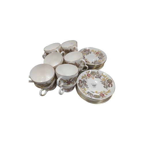 107 - WEDGEWOOD TEA SET