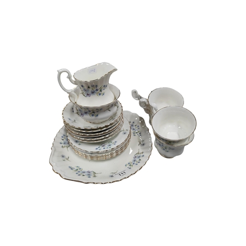 111 - RICHMOND 'BLUE ROCK' TEA SET