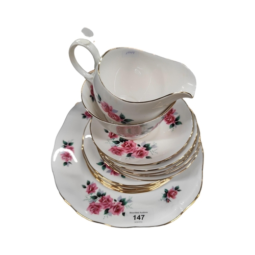 147 - ROYAL OSBOURNE TEA SET