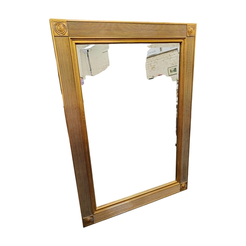 170 - LARGE GILT FRAMED MIRROR