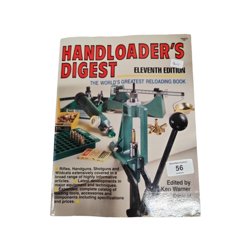 56 - BOOK HANDLOADERS DIGEST GLEVENTH EDITION