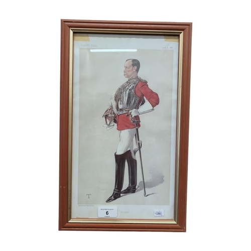 6 - VANITY FAIR MILITARY PRINT