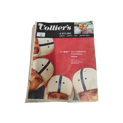 79 - COLLIERS OLD MAGAZINES