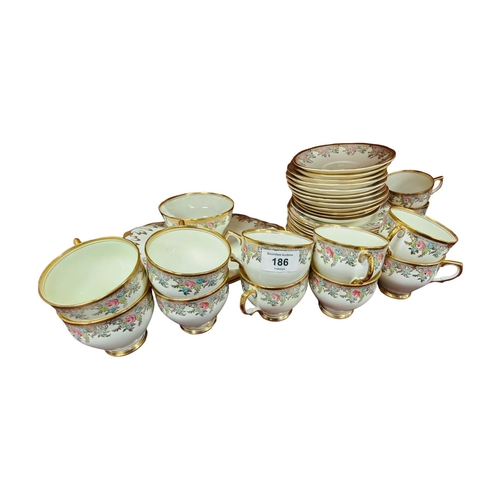 186 - VINTAGE CHINA TEASET