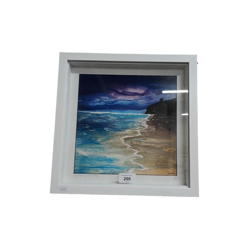 200 - FRAMED LIMITED EDITION - MUSSENDEN TEMPLE BY NIGHT