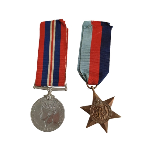 244 - PAIR OF WORLD WAR II MEDALS