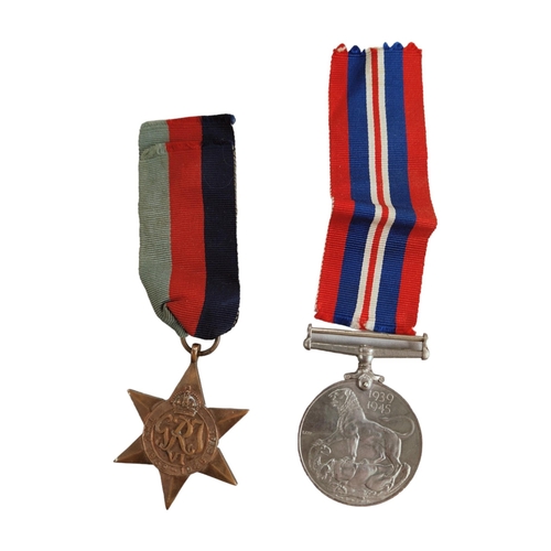 245 - PAIR OF WORLD WAR II MEDALS