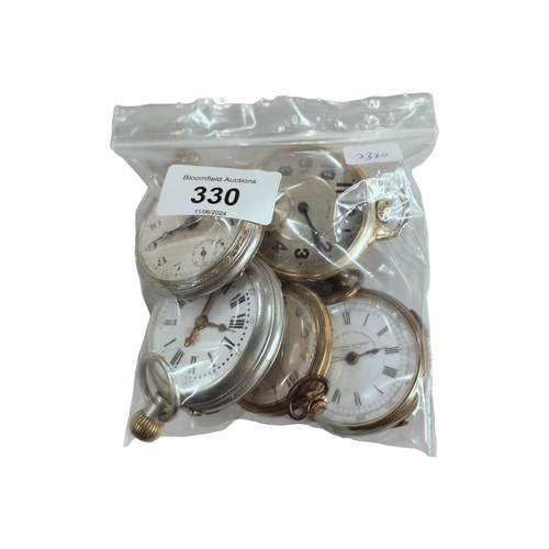 330 - 5 X POCKET WATCHES