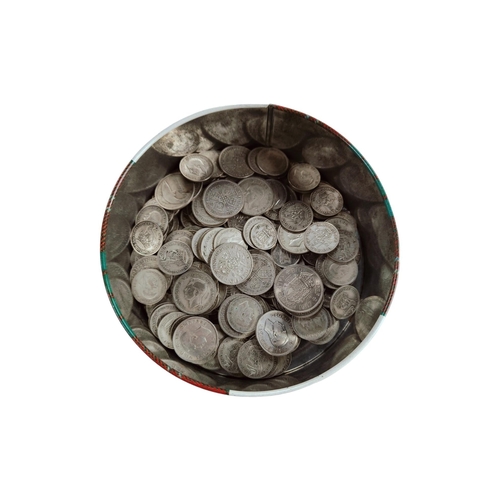 426 - TIN OF COINS