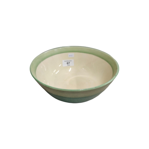 67 - CLARICE CLIFF BOWL 8