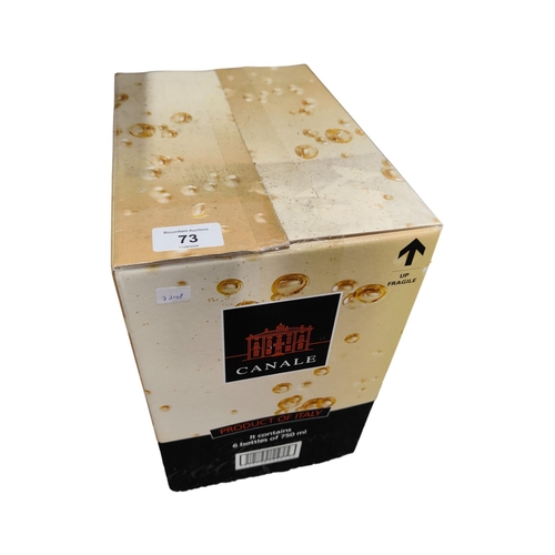 73 - CASED SET OF PROSECCO (6 BOTTLES)