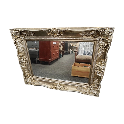 220 - GILT FRAMED MIRROR