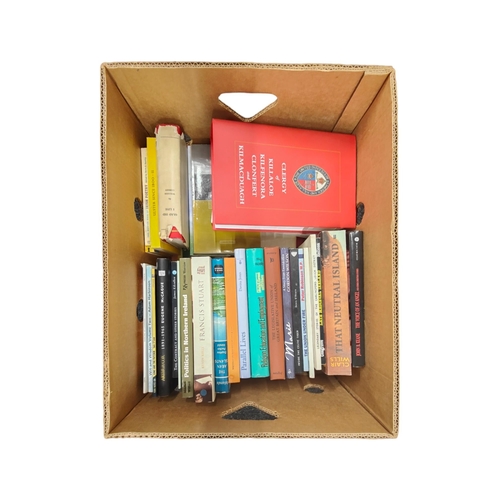 241 - BOX OF IRISH BOOKS