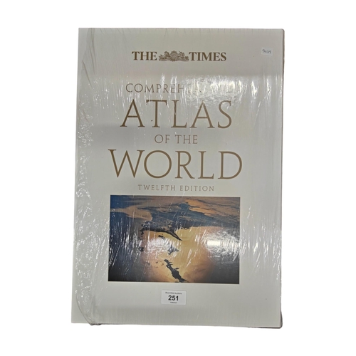 251 - LARGE ATLAS OF THE WORLD TWELFTH EDITION