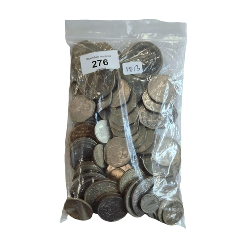 276 - BAG OF MIXED COINS