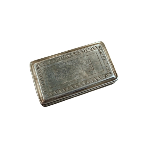 280 - SILVER SNUFF BOX