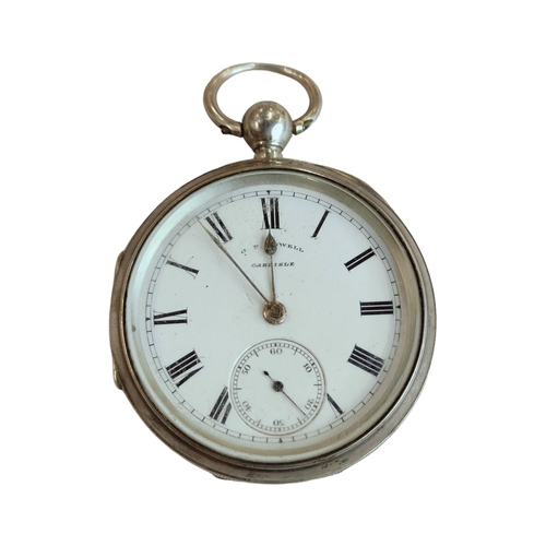 356 - SILVER POCKET WATCH