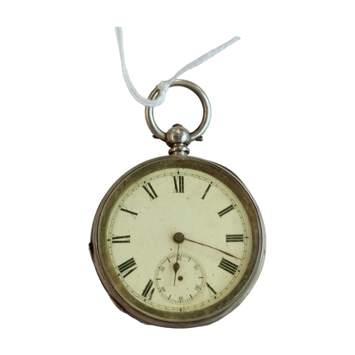 359 - SILVER POCKET WATCH