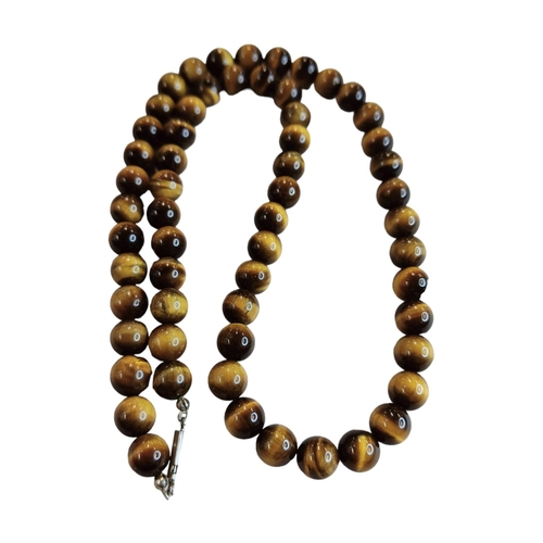 374 - TIGERS EYE NECKLACE