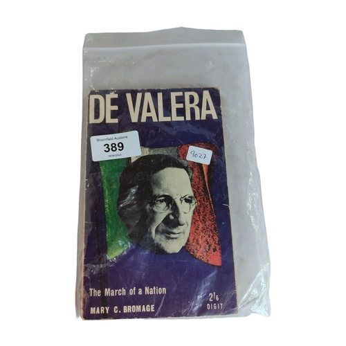 389 - RARE PAPERBACK: DE VALERA