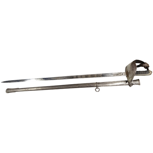 227 - GEORGE V MILITARY SWORD & SHEATH