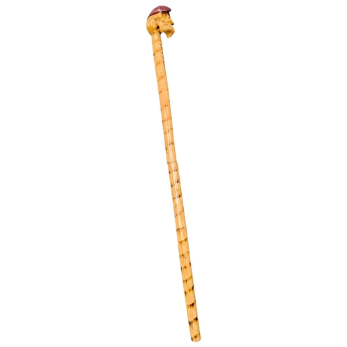 301 - MILITARY SKULL WALKING STICK