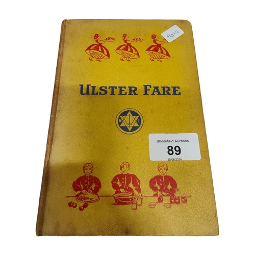 89 - OLD BOOK: ULSTER FARE